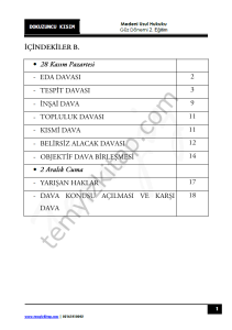 Medeni Usul Hukuku 2.Öğretim 22-23 Güz 9