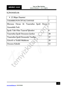 İcra ve İflas Hukuku 22-23 Bahar 13