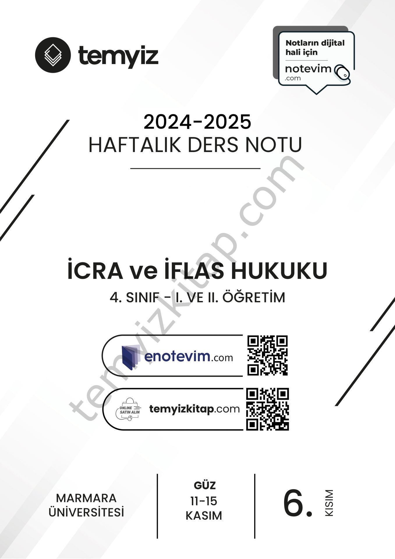 İcra ve İflas Hukuku 24-25 Güz 6