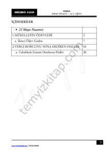 Maliye 22-23 Bahar 13