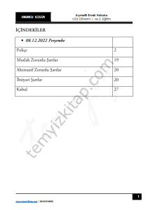 Kıymetli Evrak Hukuku 22-23 Güz 10