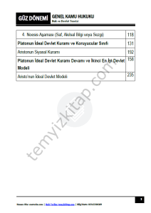 GKH Hak ve Devlet Teorisi 2.Öğretim 24-25 Güz 1-15 Tüm Haftalar