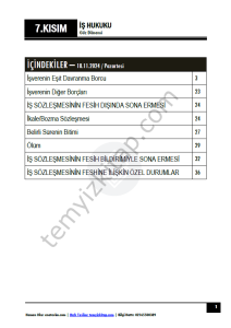 İş Hukuku 24-25 Güz 7