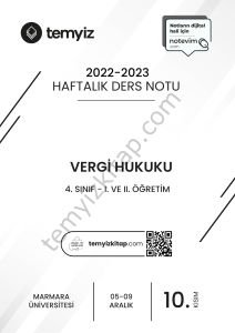Vergi Hukuku 22-23 Güz 10