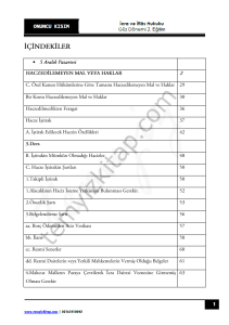 İcra ve İflas Hukuku 2.Öğretim 22-23 Güz 10