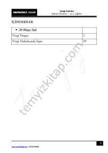 Vergi Hukuku 22-23 Bahar 14
