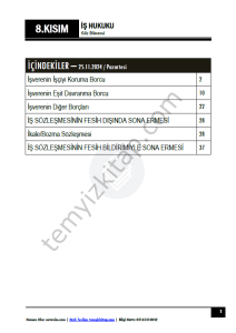 İş Hukuku 24-25 Güz 8