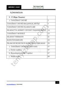 Türk Hukuk Tarihi TEK 22-23 Bahar 12