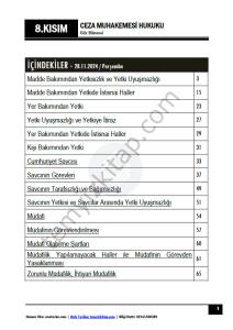 Ceza Muhakemesi Hukuku 1.Öğretim 24-25 Güz 8
