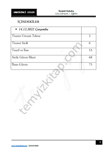 Ticaret Hukuku 1.Öğretim 22-23 Güz 11