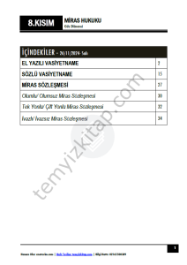Miras Hukuku 24-25 Güz 8