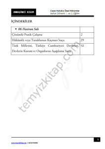 Ceza Hukuku Özel Hükümler 22-23 Bahar 15