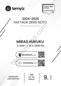 Miras Hukuku 24-25 Güz 9
