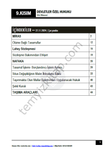 Devletler Özel Hukuku 24-25 Güz 9