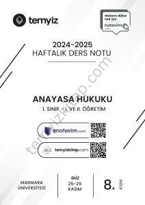 Anayasa Hukuku 24-25 Güz 8