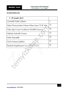 Ceza Hukuku Özel Hükümler 22-23 Güz 12