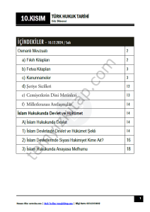 Türk Hukuk Tarihi ÇİFT 24-25 Güz 10