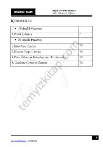 Sosyal Güvenlik Hukuku 1.Öğretim 22-23 Güz 13