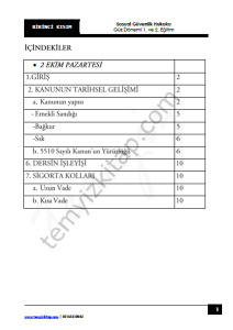 Sosyal Güvenlik Hukuku 23-24 Güz 1