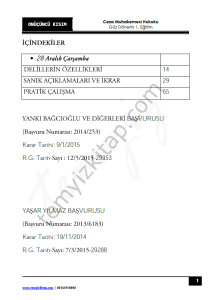 Ceza Muhakemesi Hukuku 1.Öğretim 22-23 Güz 13