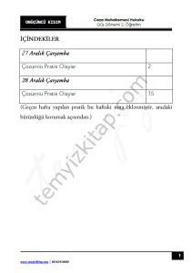 Ceza Muhakemesi Hukuku 2.Öğretim 22-23 Güz 13