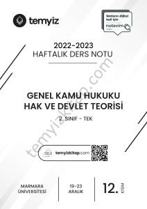 GKH Hak ve Devlet Teorisi Tek 22-23 Güz 12