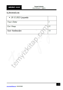 Ticaret Hukuku 1.Öğretim 22-23 Güz 13
