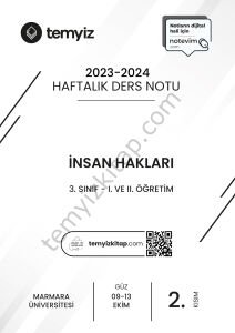 İnsan Hakları 23-24 Güz 2