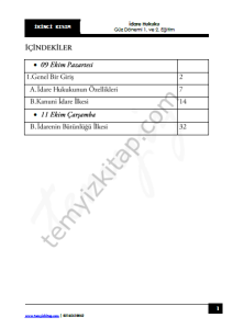 İdare Hukuku 23-24 Güz 2