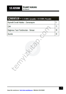 Ticaret Hukuku 24-25 Güz 10