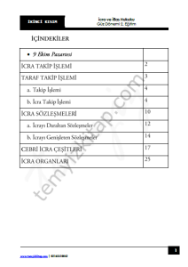 İcra ve İflas Hukuku 2.Öğretim 23-24 Güz 2