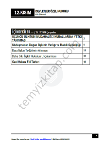 Devletler Özel Hukuku 24-25 Güz 12