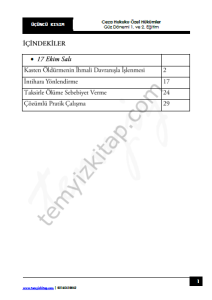 Ceza Hukuku Özel Hükümler 23-24 Güz 3