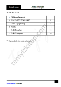 Medeni Usul Hukuku 2.Öğretim 23-24 Güz 3
