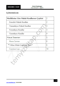 Hukuk Başlangıcı 1.Öğretim 22-23 Güz 9