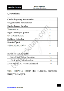 Hukuk Başlangıcı 1.Öğretim 22-23 Güz 11