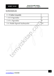 Sosyal Güvenlik Hukuku 23-24 Güz 3