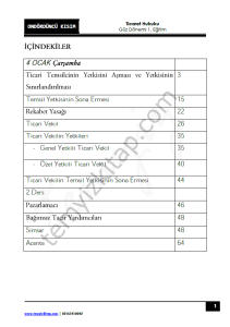 Ticaret Hukuku 1.Öğretim 22-23 Güz 14