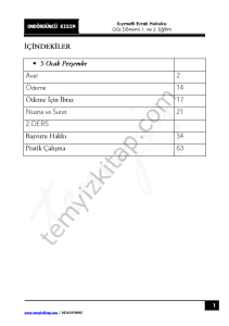 Kıymetli Evrak Hukuku 22-23 Güz 14