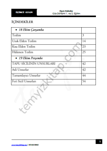 Eşya Hukuku 23-24 Güz 3