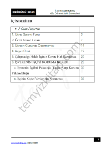 Şehir Üniversitesi İş Sosyal Güvenlik Hukuku 22-23 Güz 14