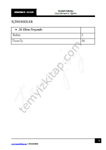 Ticaret Hukuku 2.Öğretim 23-24 Güz 4