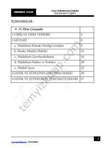 Ceza Muhakemesi Hukuku 2.Öğretim 23-24 Güz 4