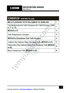 Devletler Özel Hukuku 24-25 Bahar 3