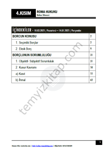 Roma Hukuku 24-25 Bahar 4