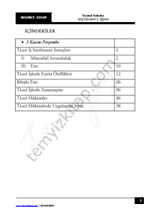 Ticaret Hukuku 2.Öğretim 23-24 Güz 5