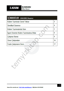 İş Hukuku 24-25 Bahar 3