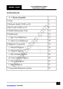 Ceza Muhakemesi Hukuku 2.Öğretim 23-24 Güz 5