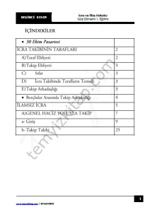 İcra ve İflas Hukuku 1.Öğretim 23-24 Güz 5