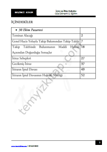 İcra ve İflas Hukuku 2.Öğretim 23-24 Güz 5